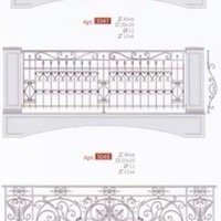 Кованые ограждения для балконов, поручни и перила  
