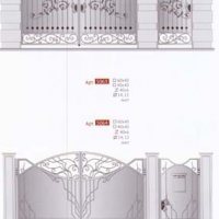 Кованые ворота, калитки обычные и с автоматическим приводом